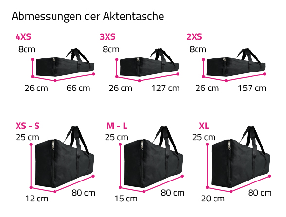 abmessungen der aktentsache